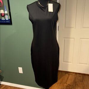 NWT A New Day Elegant Black Sleeveless Dress size M